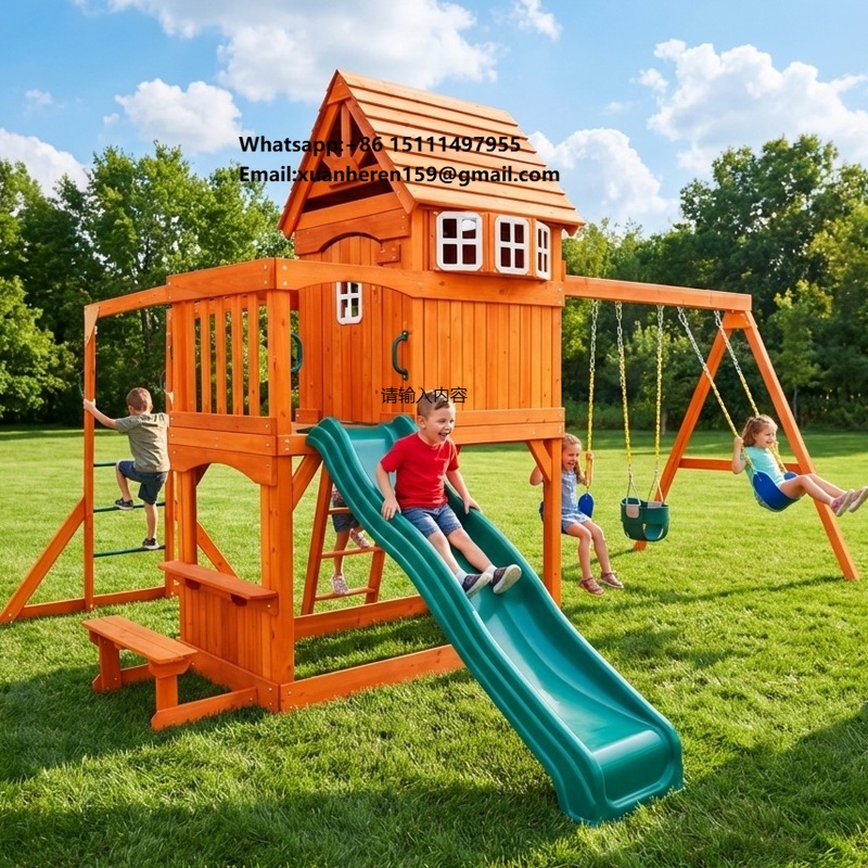 Kids Outdoor Garden Toys - Large Outdoor Amusement Equipment Children Toy
