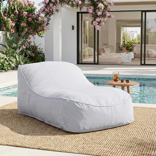 Kids Outdoor Loungers - Hilar Outdoor Bean Bag Chair, Fabric