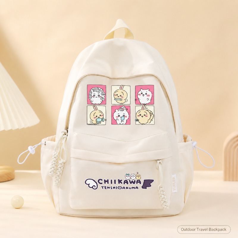 Kids Outdoor Movies - Cute Chiikawa Kids Backpack Reinforced Fabric