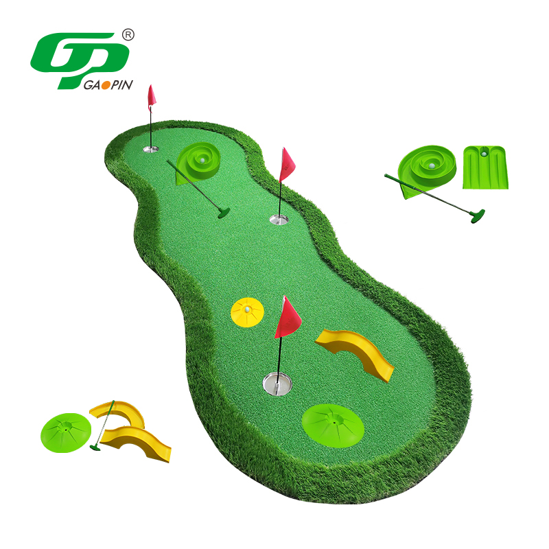 Kids Outdoor Obstacle Course - Mini Golf Course Set Indoor/Outdoor Golf