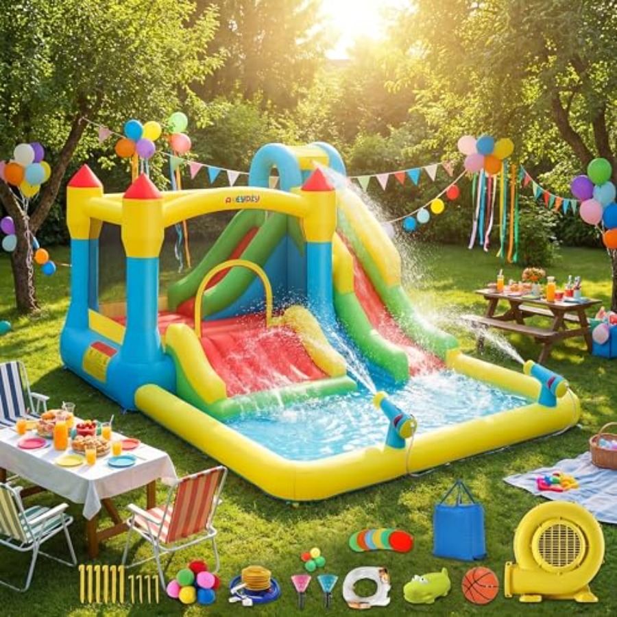 Outdoor/Indoor inflatable wate - Kids Outdoor Bounce House 评论和价格