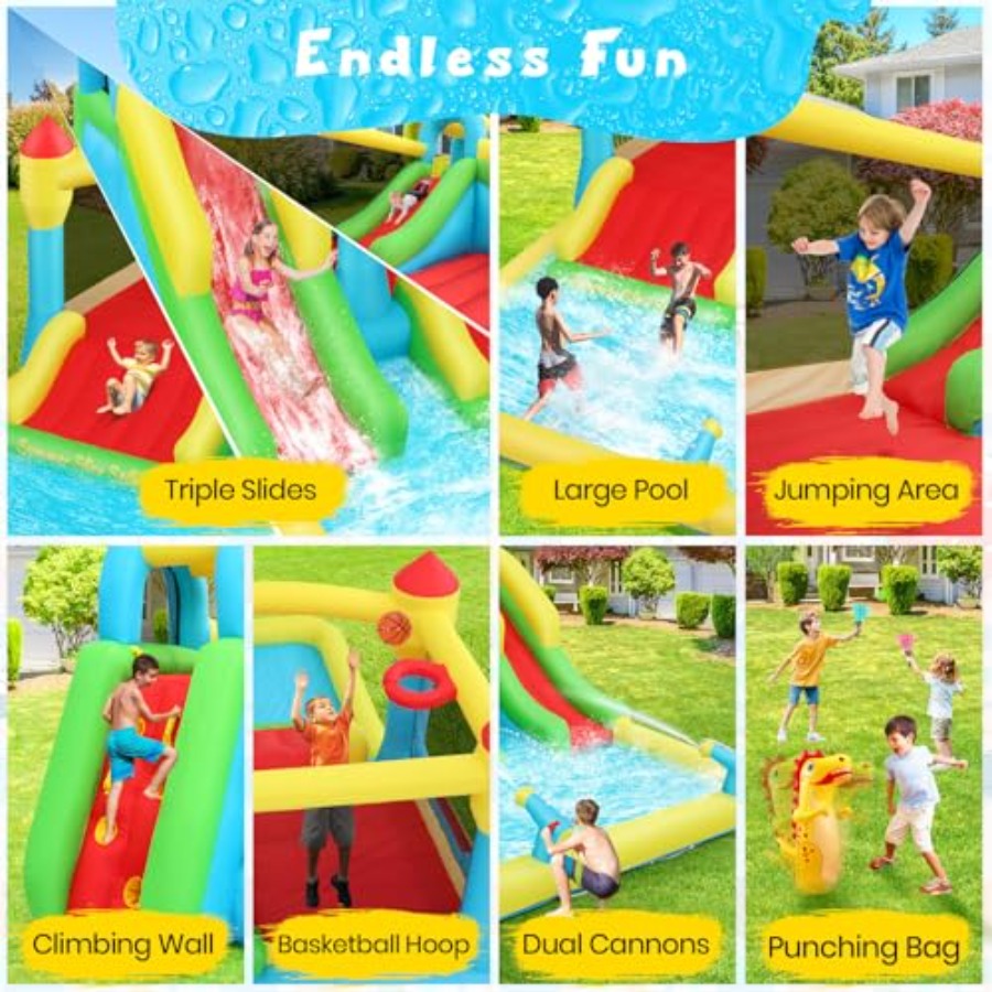 Outdoor/Indoor inflatable wate - Kids Outdoor Bounce House 评论和价格