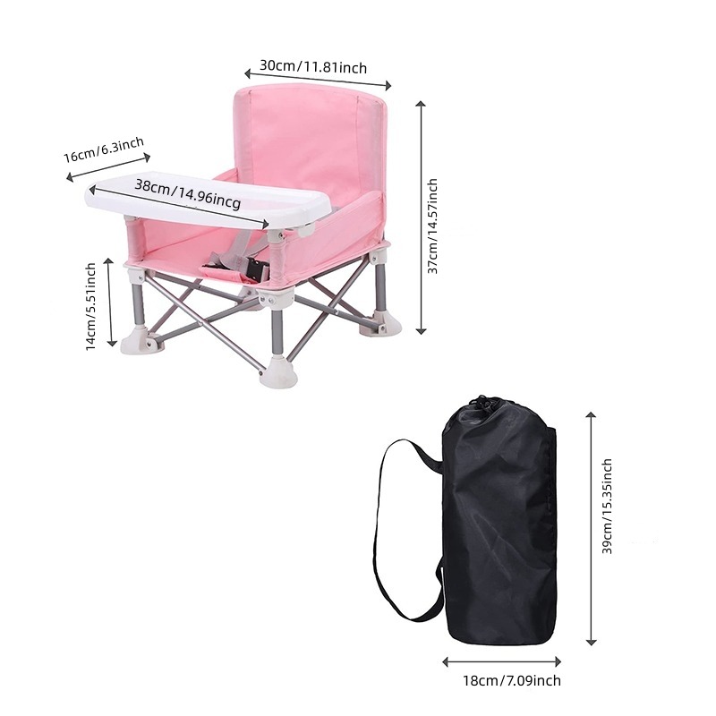 Baby Booster Seat Dining Chair - Kids Outdoor Folding Chair 评论和价格