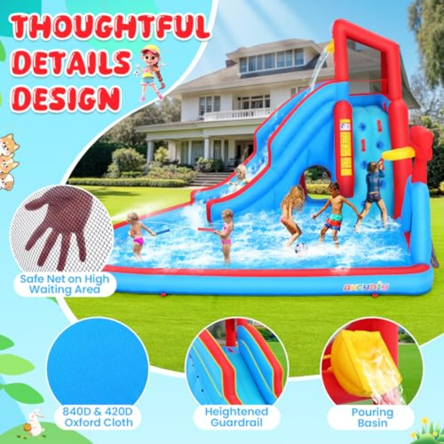 Backyard outdoor water slide i - Kids Outdoor Bounce House 评论和价格