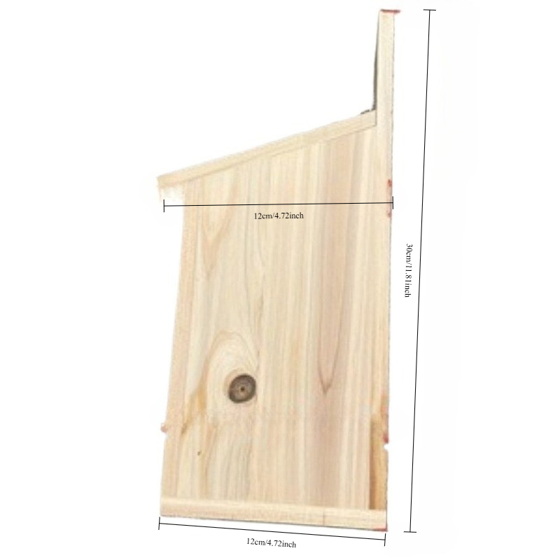 Outdoor Wooden Bird House Nest - Kids Outdoor Garden Toys 评论和价格