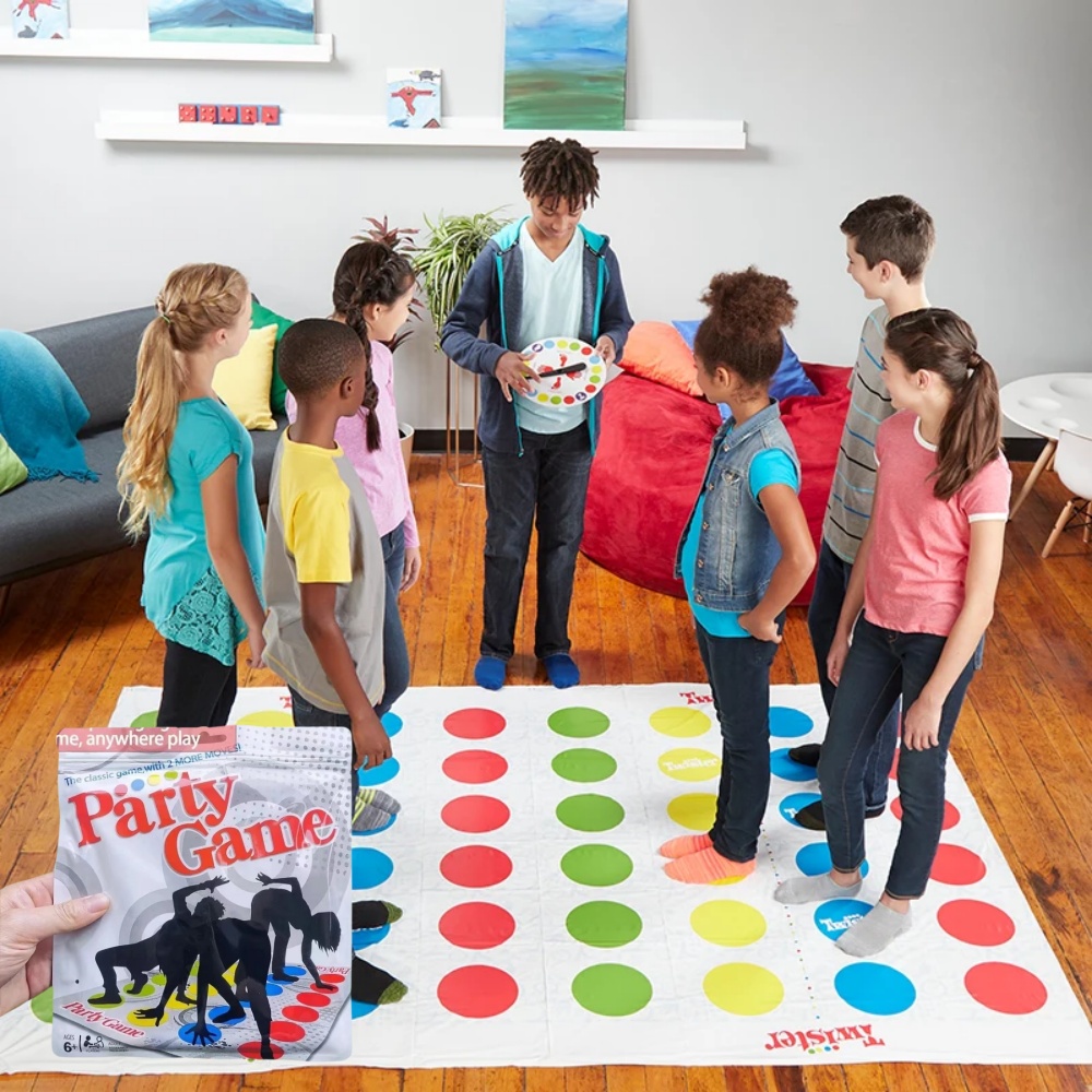 Twister Party Game - Family In - Kids Outdoor Garden Toys 评论和价格