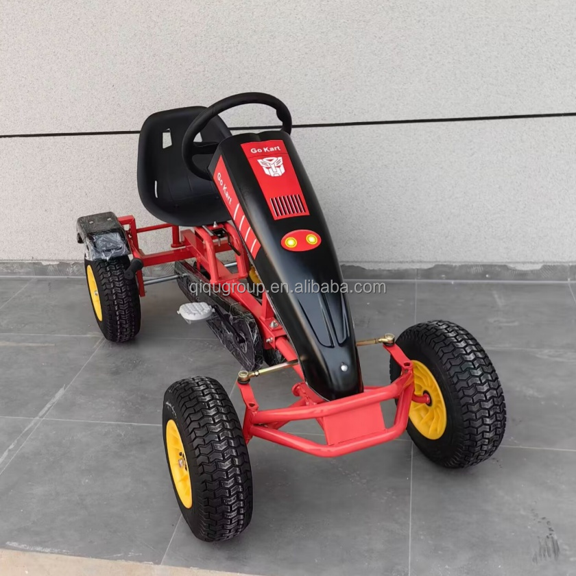 QIQU Exclusive Mold Steel Fram - Go Kart Pedal Kids 评论和价格