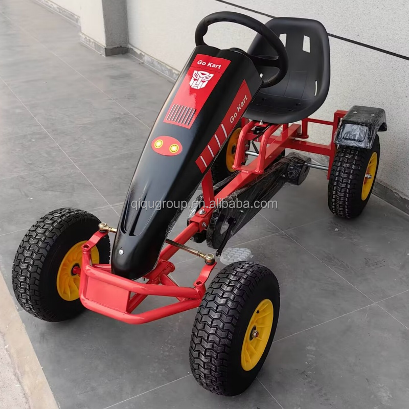 QIQU Exclusive Mold Steel Fram - Go Kart Pedal Kids 评论和价格