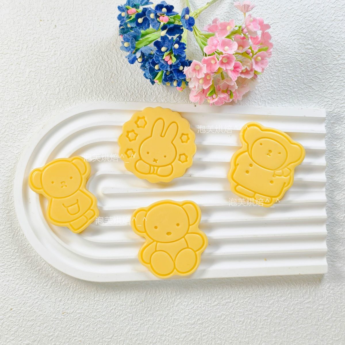 Cute 3D Press Cookie Mold with - Kids Outdoor Mud Kitchen Accessories 评论和价格