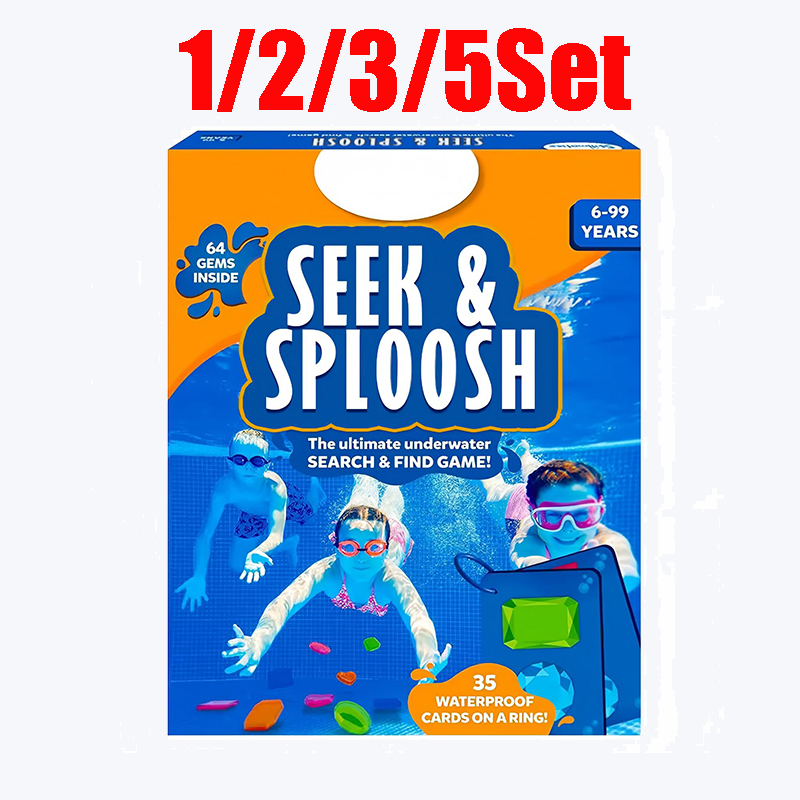 1/2/3/5Set Underwater Colorful - Kids Outdoor Learning Activities 评论和价格