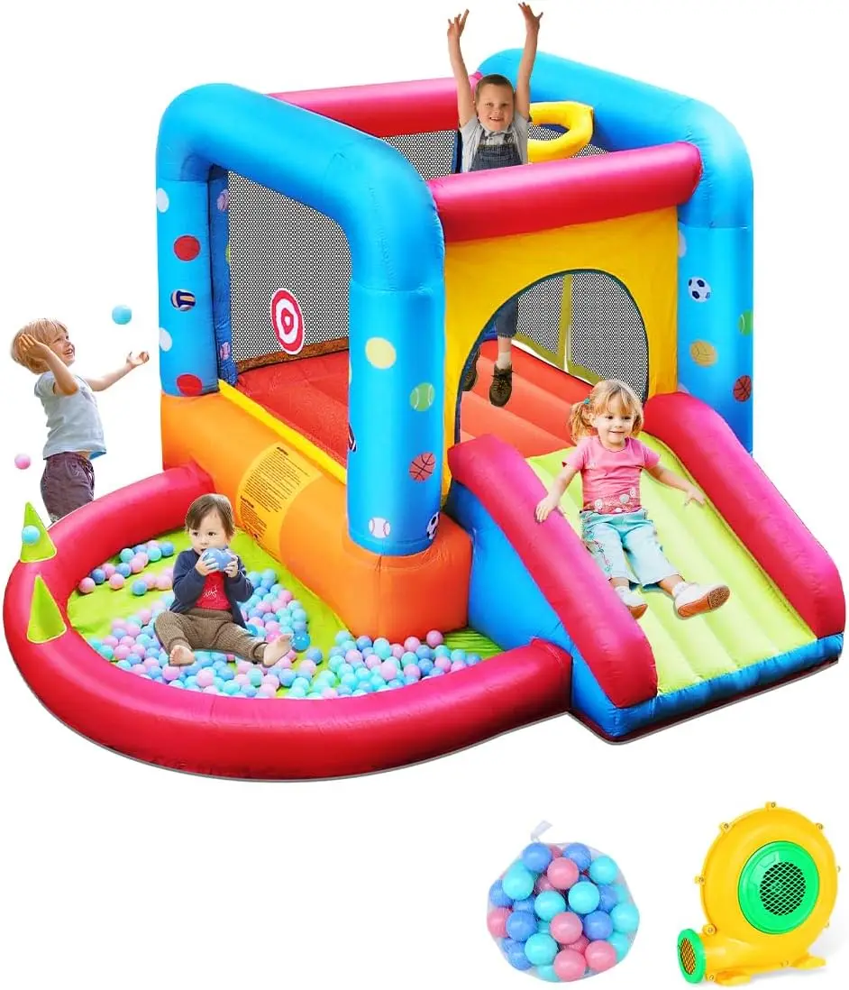 Step4Fun Inflatable Bounce Hou - Kids Outdoor Bounce House 评论和价格