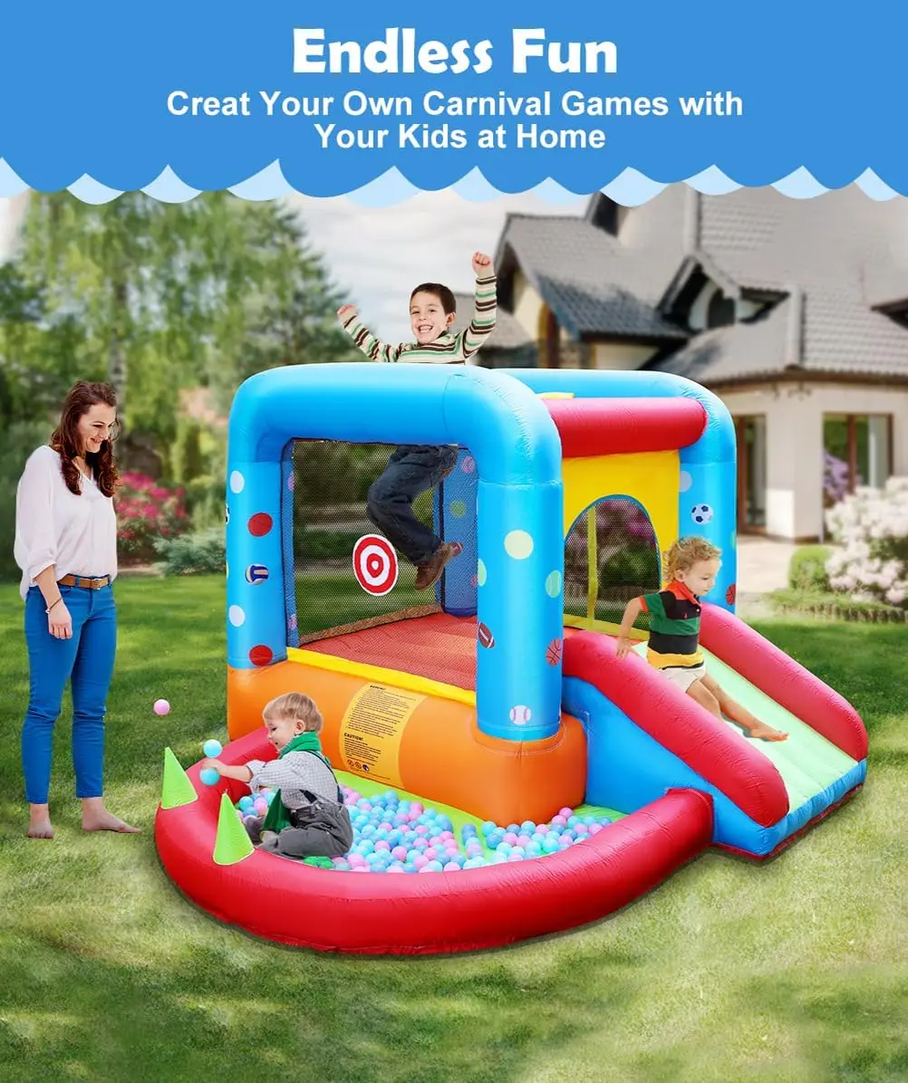 Step4Fun Inflatable Bounce Hou - Kids Outdoor Bounce House 评论和价格