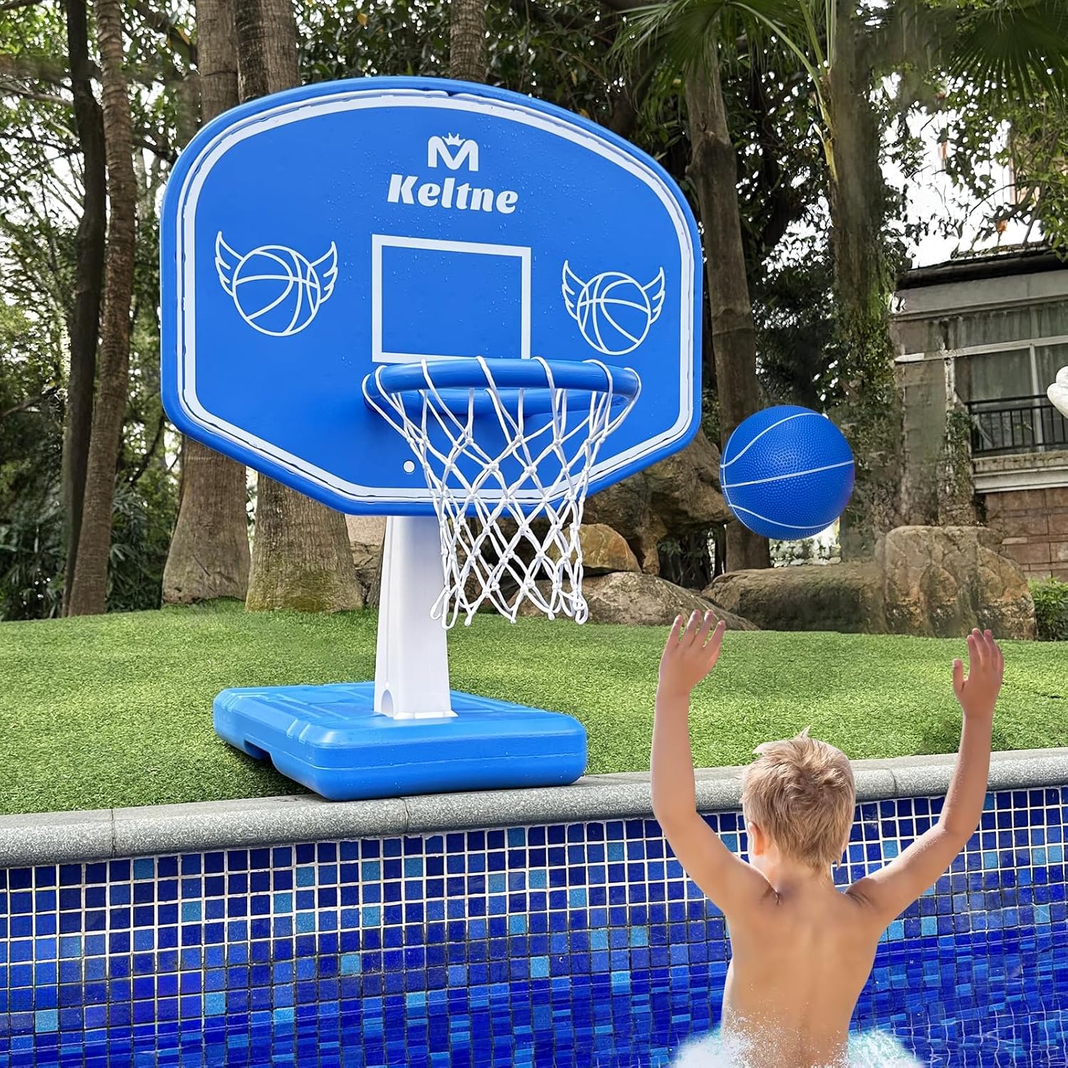 Large Swimming Pool Basketball - Outdoor Games For Kids 评论和价格