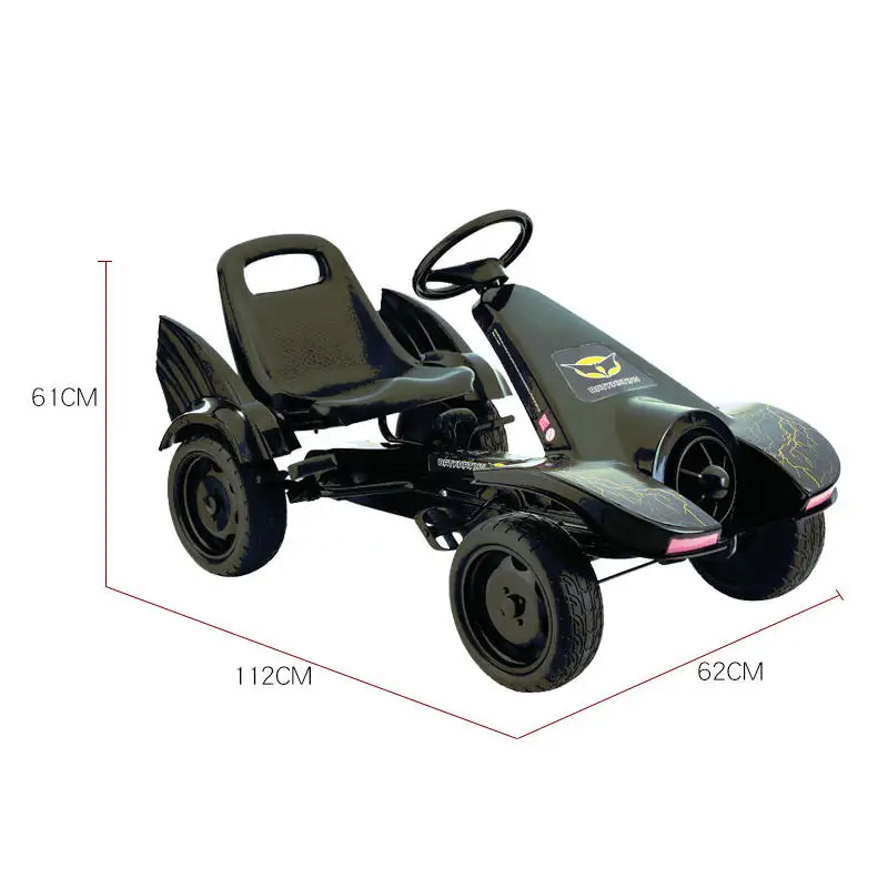 4 Inflatable Wheel Ride on Car - Go Kart Pedal Kids 评论和价格