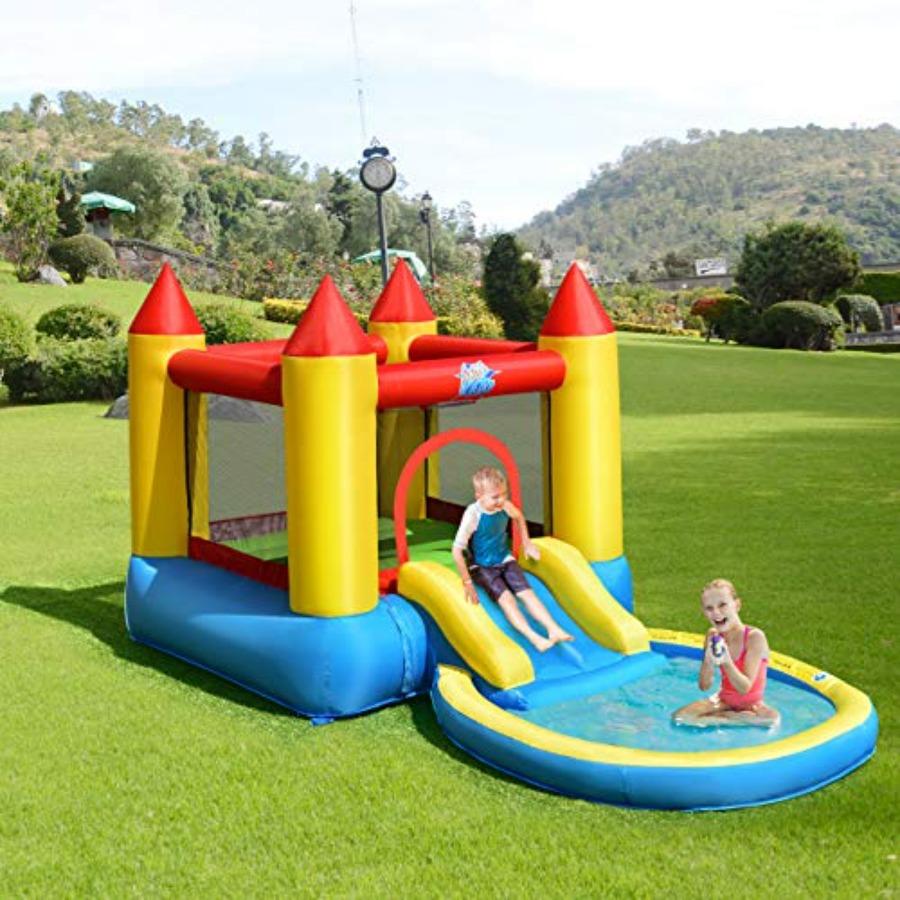 Outdoor backyard inflatable bo - Kids Outdoor Bounce House 评论和价格