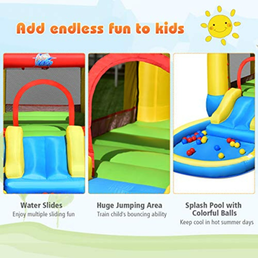 Outdoor backyard inflatable bo - Kids Outdoor Bounce House 评论和价格
