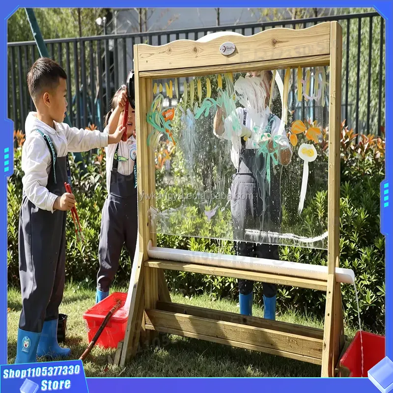 KANGYA SS50 Wooden Kids Art Ea - Kids Outdoor Easel 评论和价格