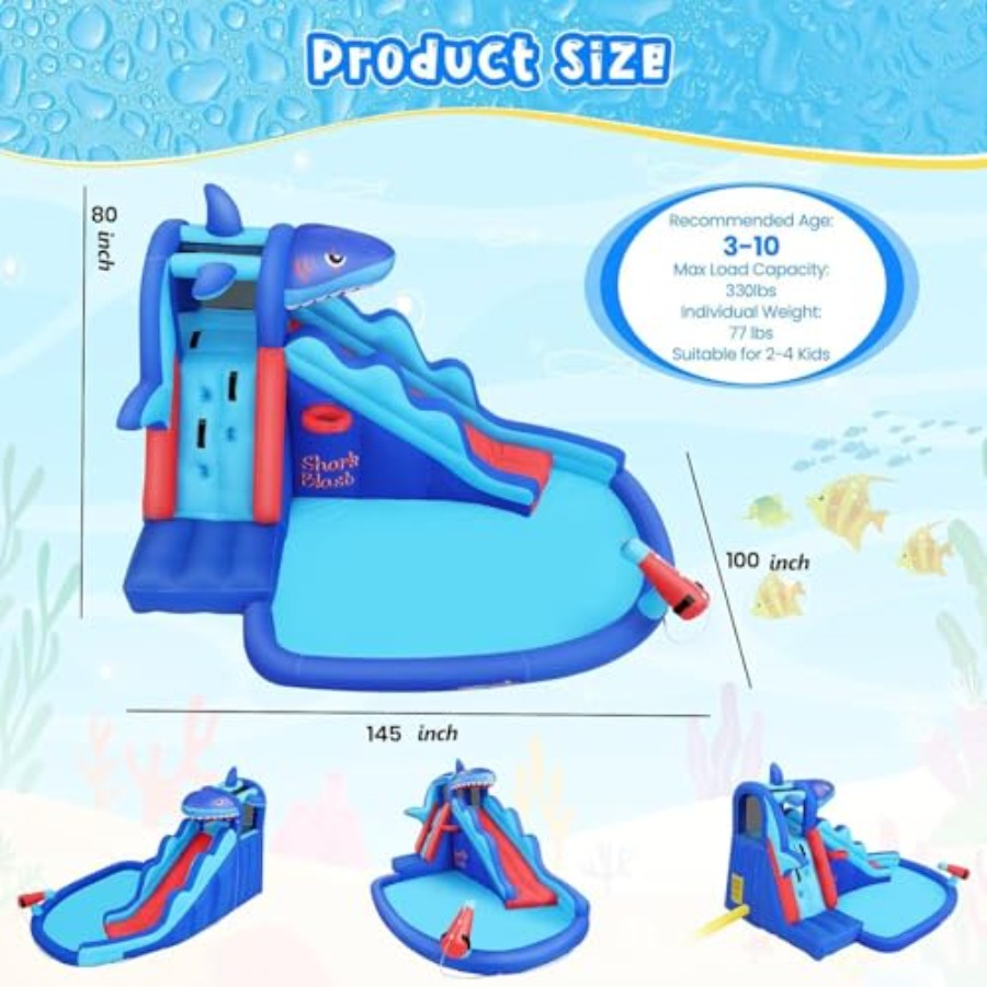 Outdoor/Indoor inflatable wate - Kids Outdoor Bounce House 评论和价格