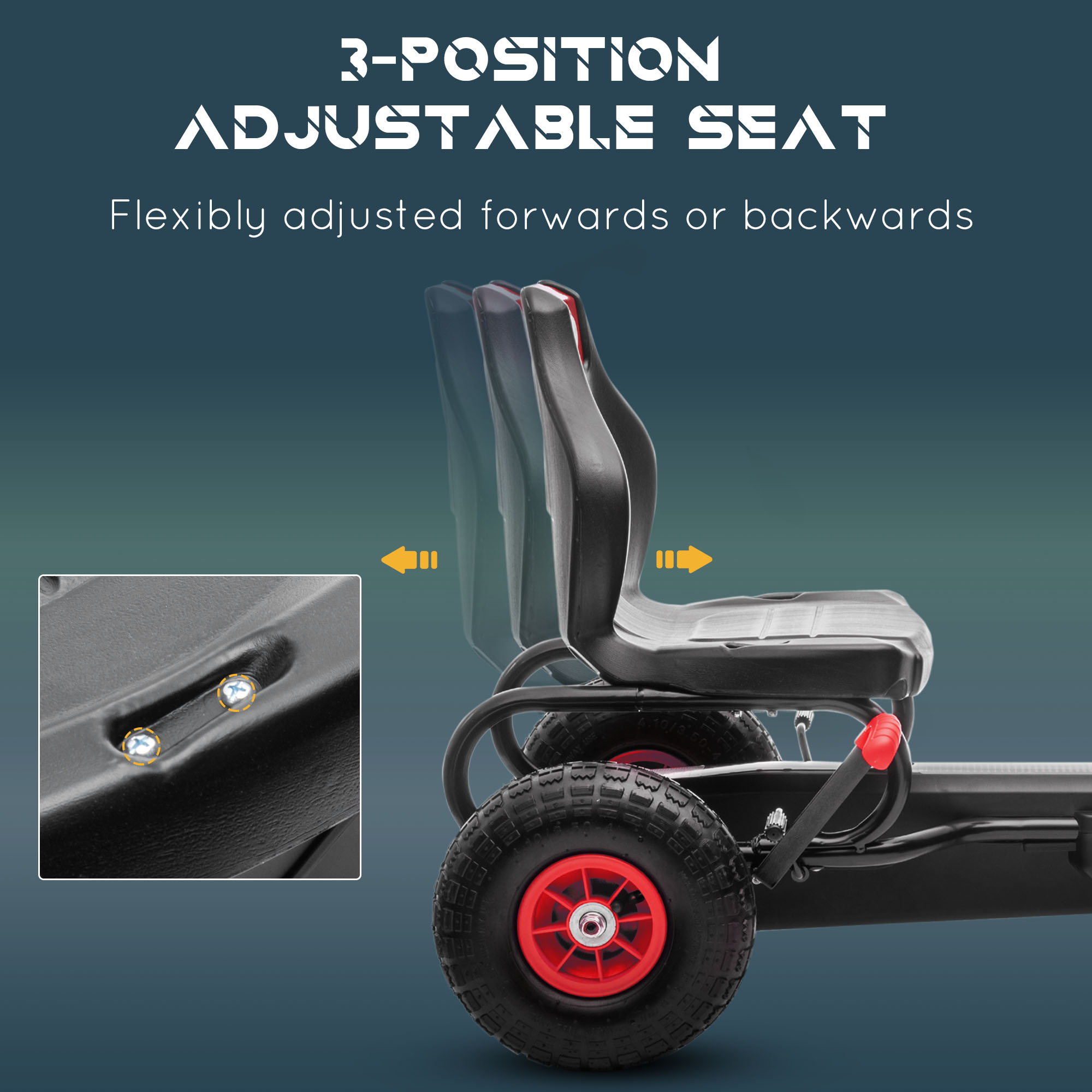 Kids Pedal Go Kart Ride-on Toy - Go Kart Pedal Kids 评论和价格
