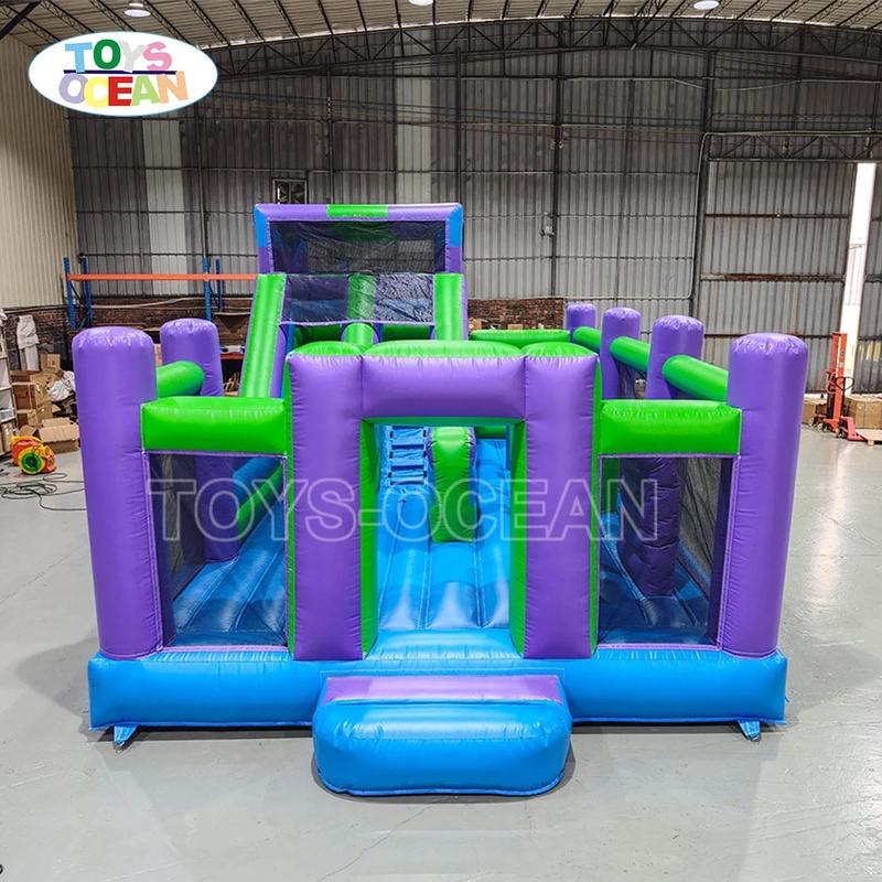 Inflatable Obstacle Course Wit - Kids Outdoor Obstacle Course 评论和价格
