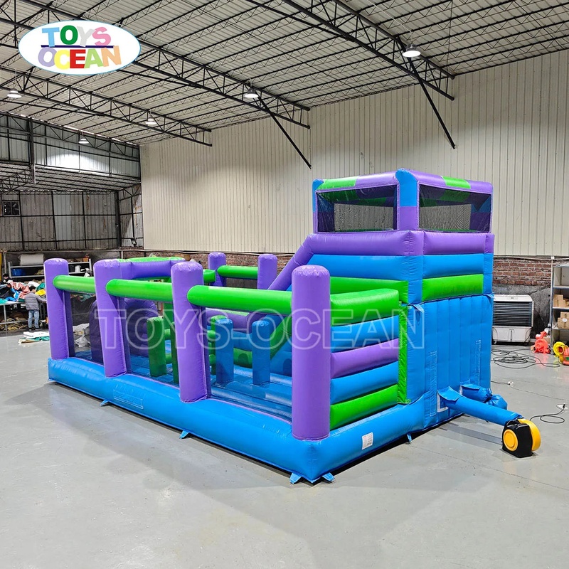 Inflatable Obstacle Course Wit - Kids Outdoor Obstacle Course 评论和价格