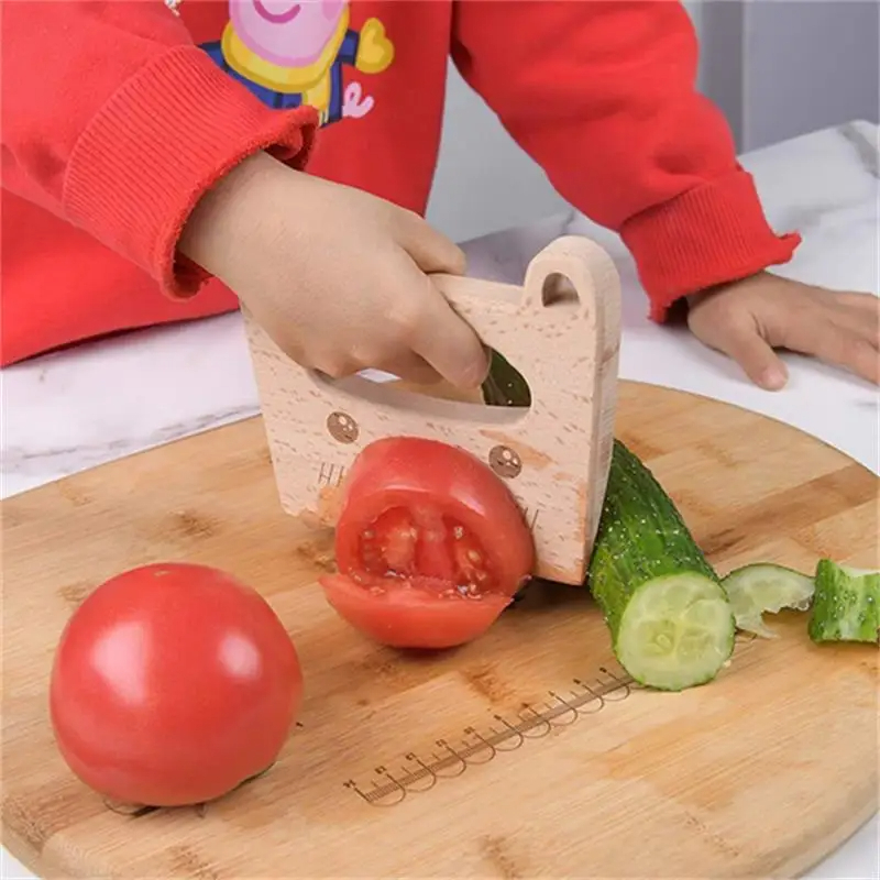 Wooden Kids Knife for Cooking  - Kids Outdoor Mud Kitchen Accessories 评论和价格