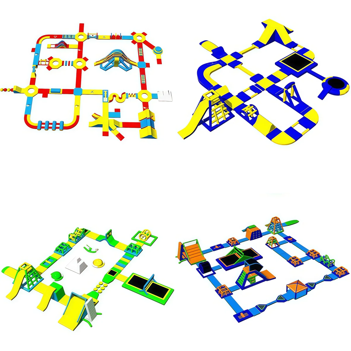 High Quality Water Park PVC In - Kids Outdoor Obstacle Course 评论和价格