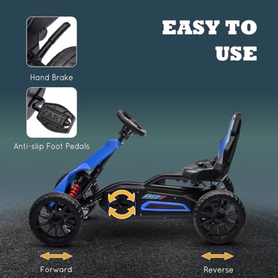 Kids Pedal Go Kart, Outdoor Ri - Go Kart Pedal Kids 评论和价格