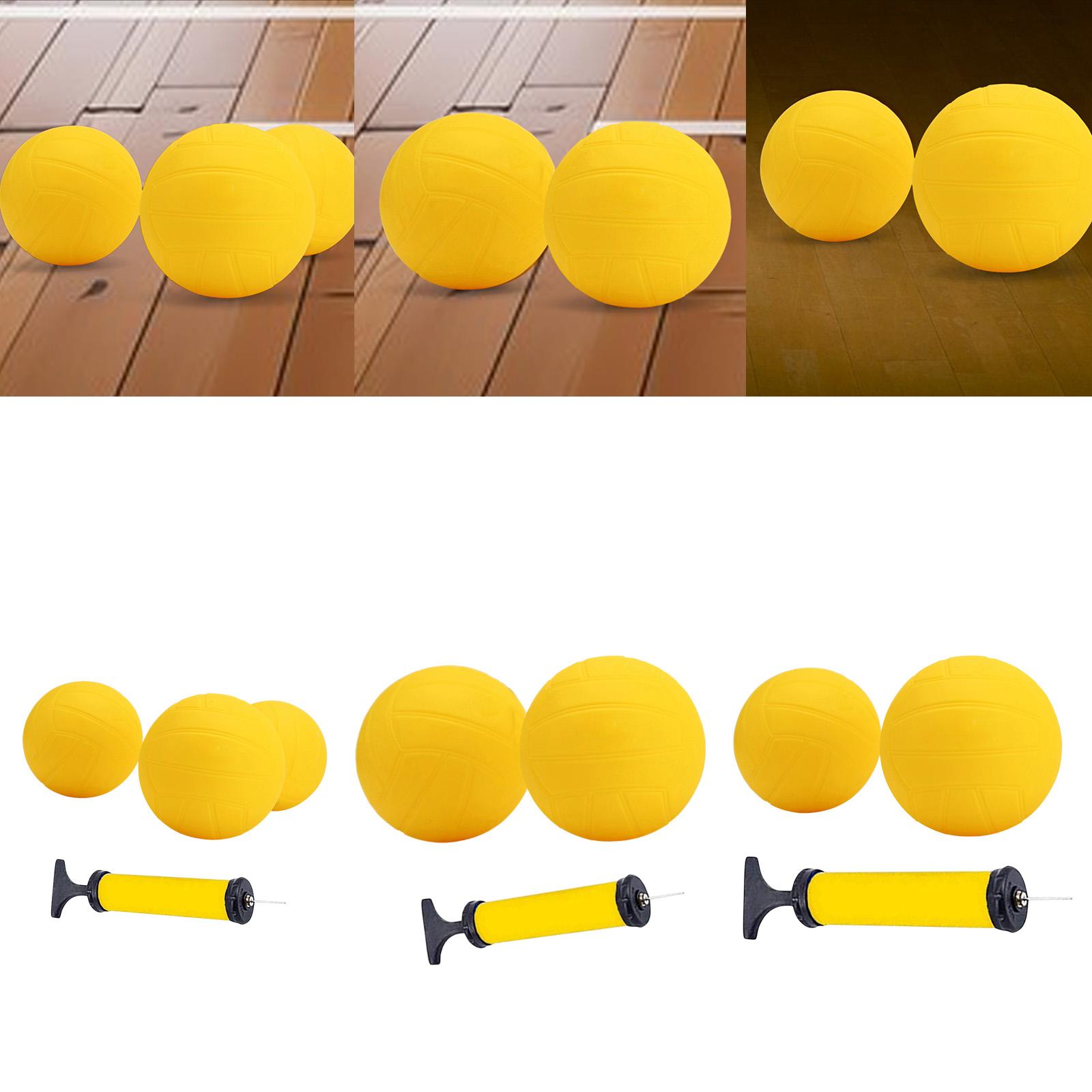 Inflatable Mini Volleyball Yel - Kids Outdoor Volleyball Net 评论和价格