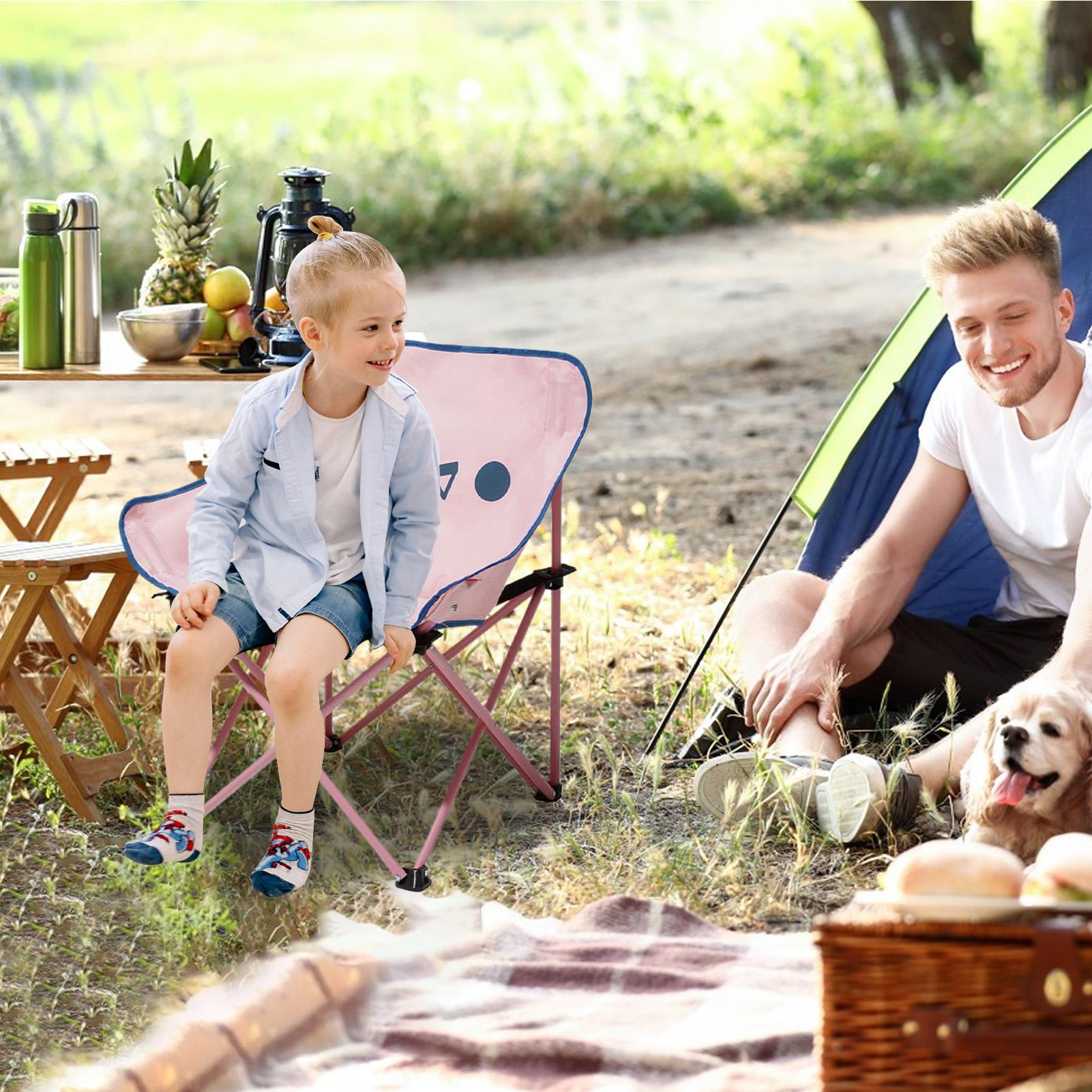 Kids Camping Chair Kids Oxford - Kids Outdoor Folding Chair 评论和价格