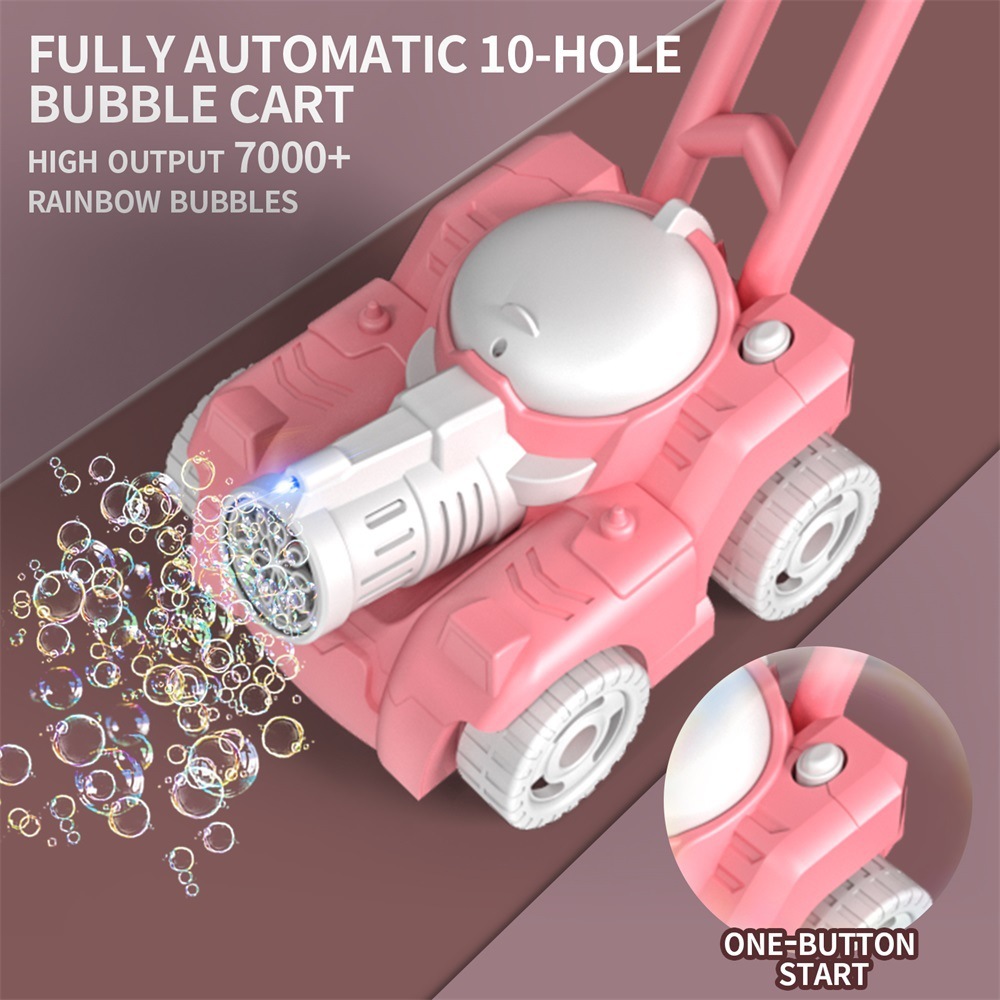 Children Bubble Lawn Mower Pus - Kids Outdoor Lawn Mower 评论和价格