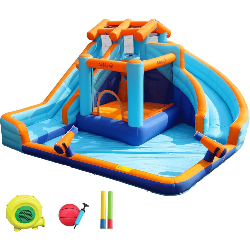 Large Water Slide Bounce House - Kids Outdoor Bounce House 评论和价格