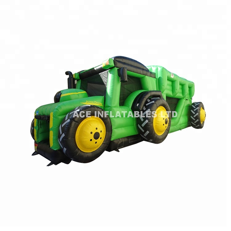 Inflatable Tractor Obstacle Co - Kids Outdoor Obstacle Course 评论和价格