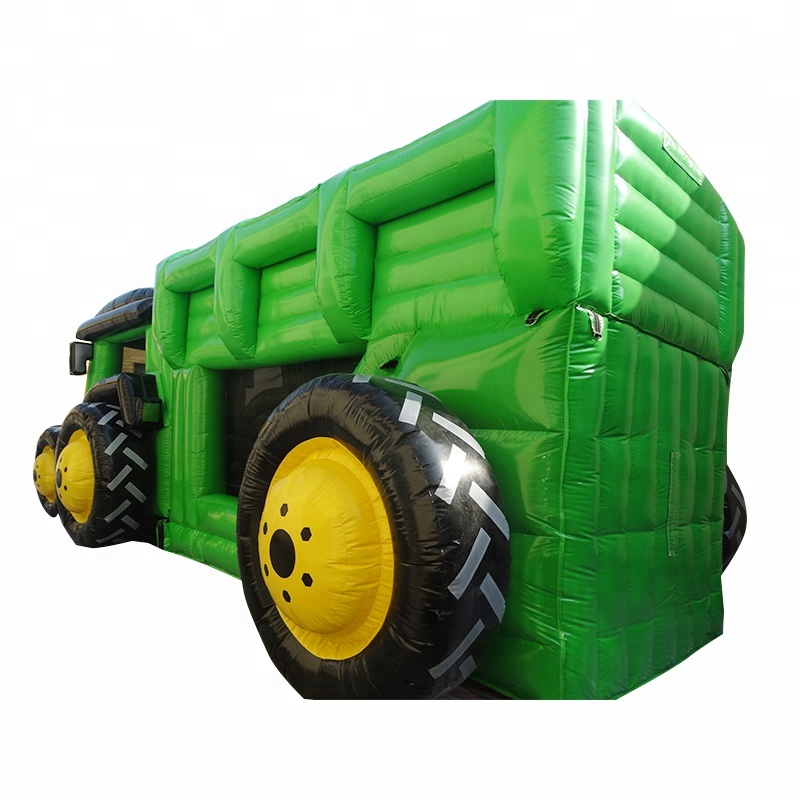 Inflatable Tractor Obstacle Co - Kids Outdoor Obstacle Course 评论和价格