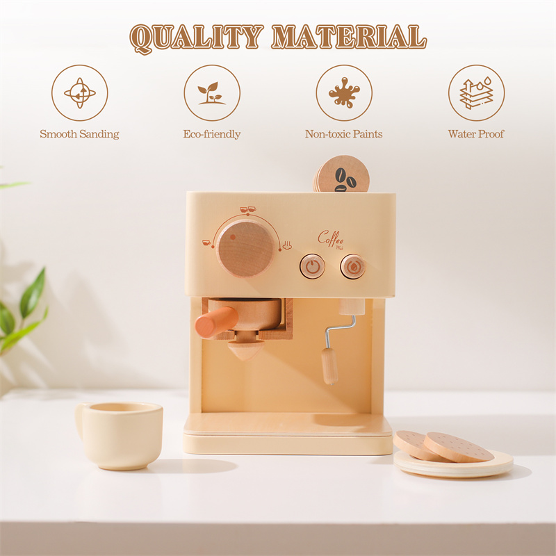 Kids Wooden Montessori Toy Set - Kids Outdoor Mud Kitchen Accessories 评论和价格