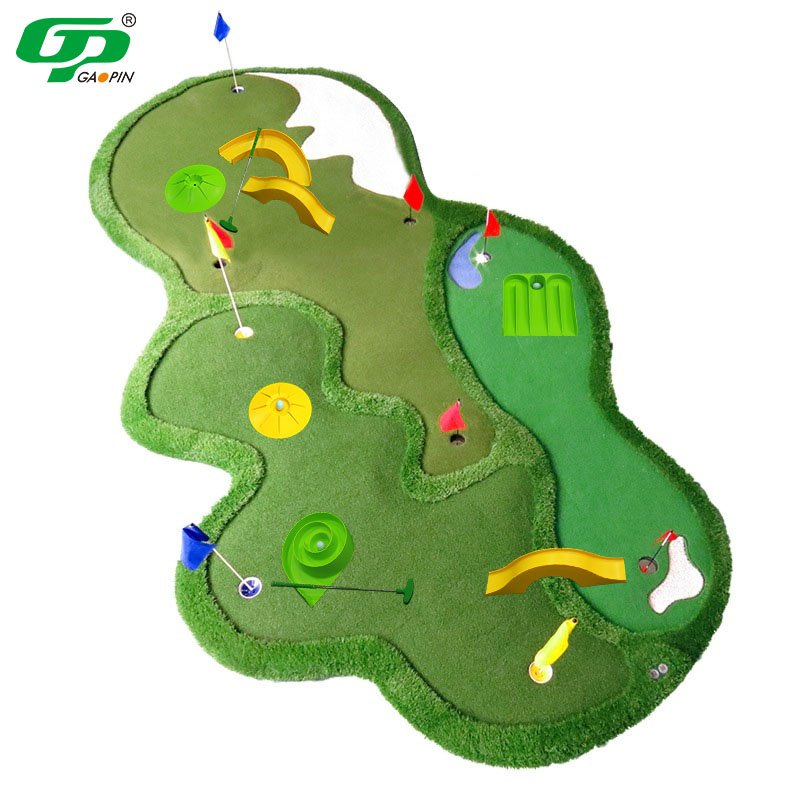 Mini Golf Course Set Indoor/Ou - Kids Outdoor Obstacle Course 评论和价格