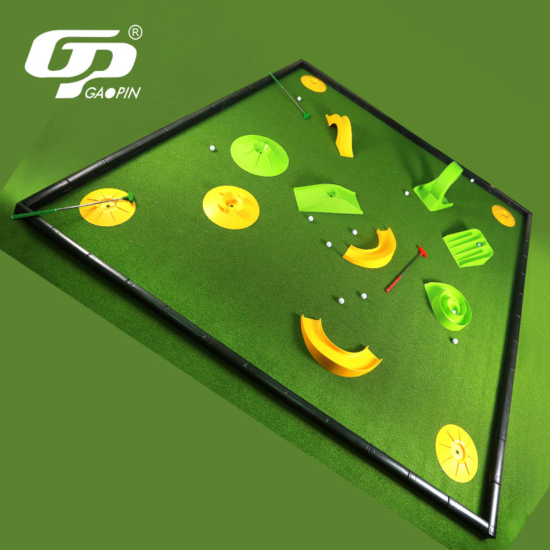 Mini Golf Course Set Indoor/Ou - Kids Outdoor Obstacle Course 评论和价格